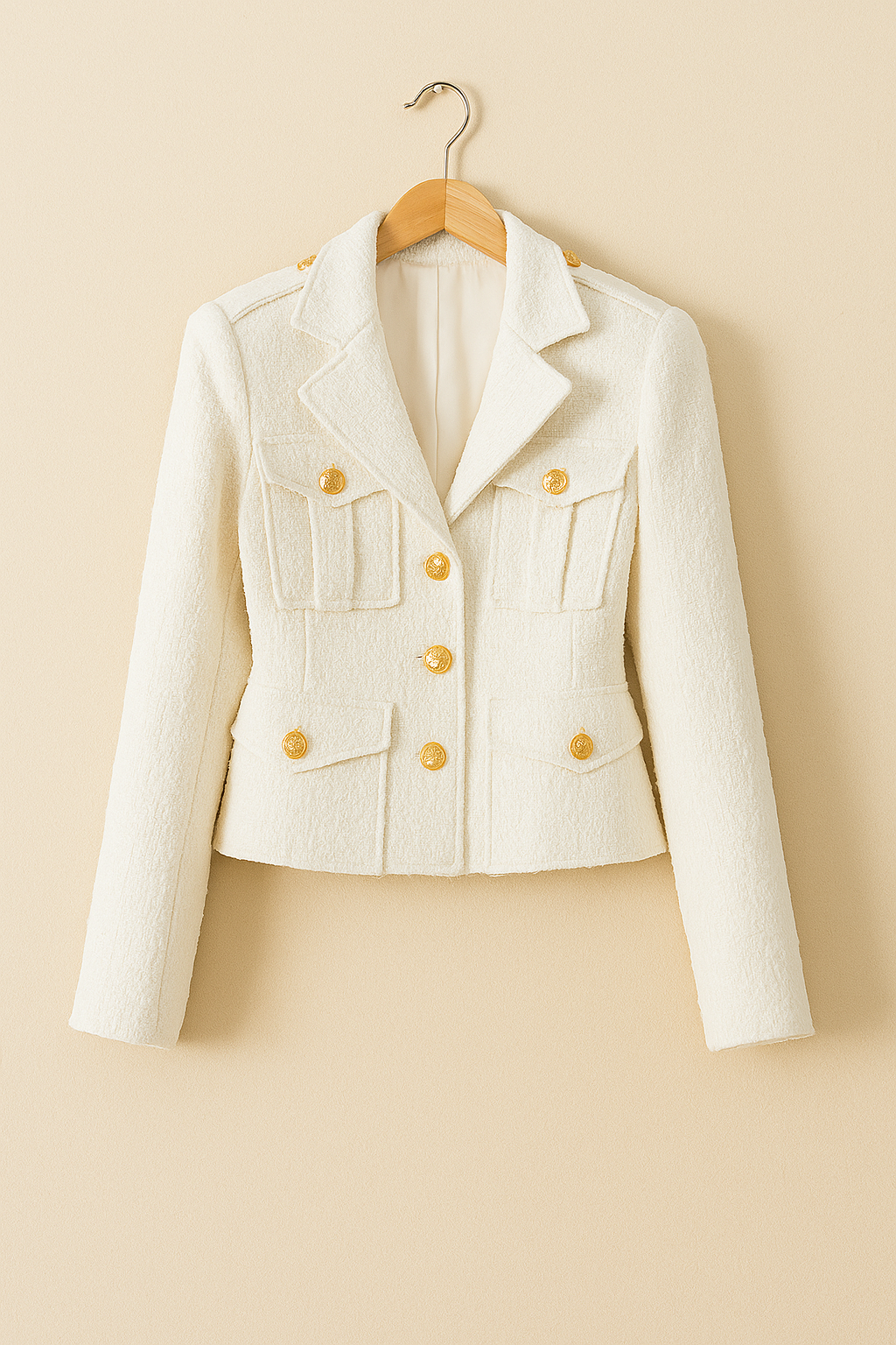 Embroidered Knit Blazer - Beauhvoir Line