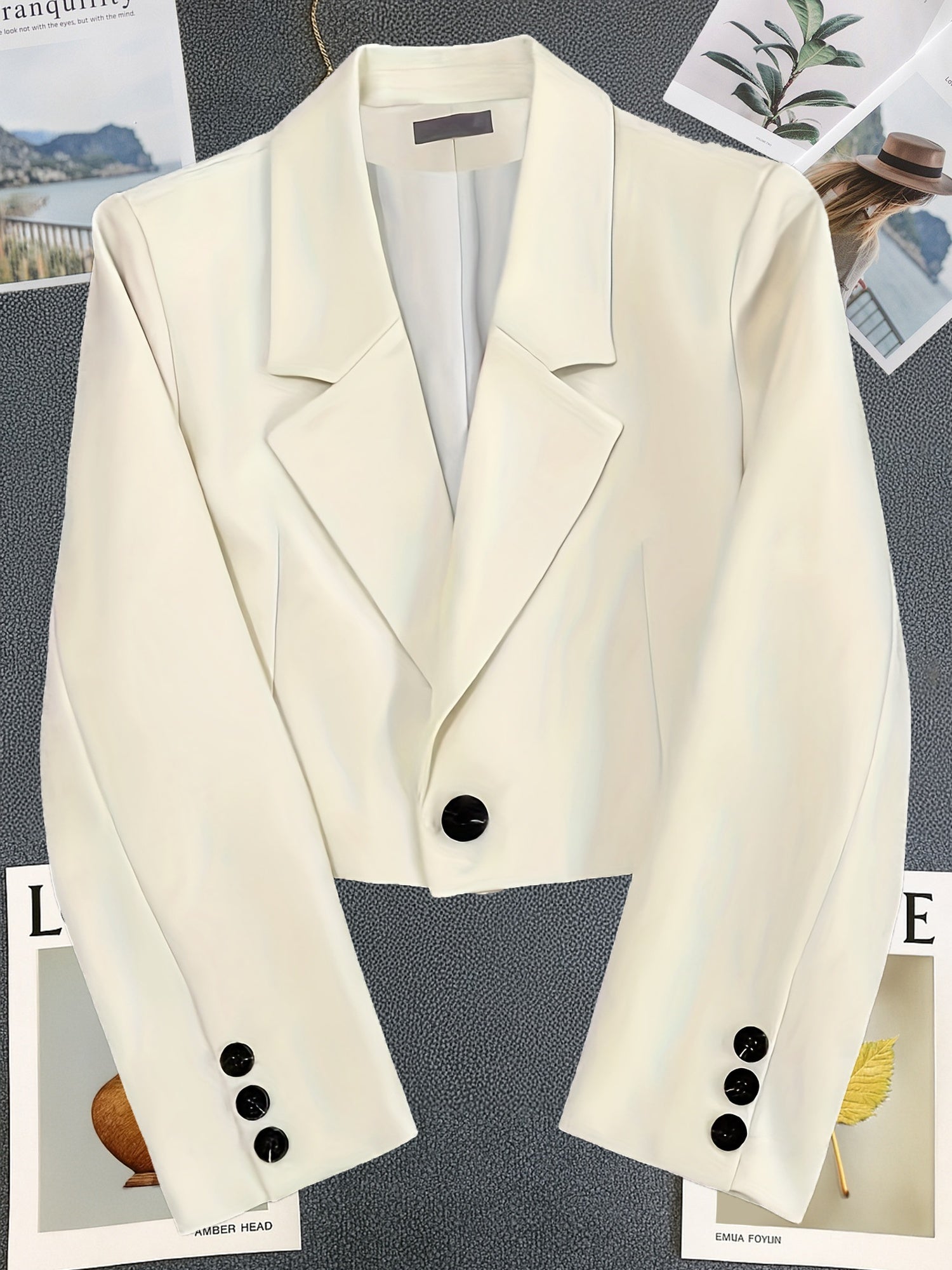 Luxury Short Blazer - Beauhvoir Line