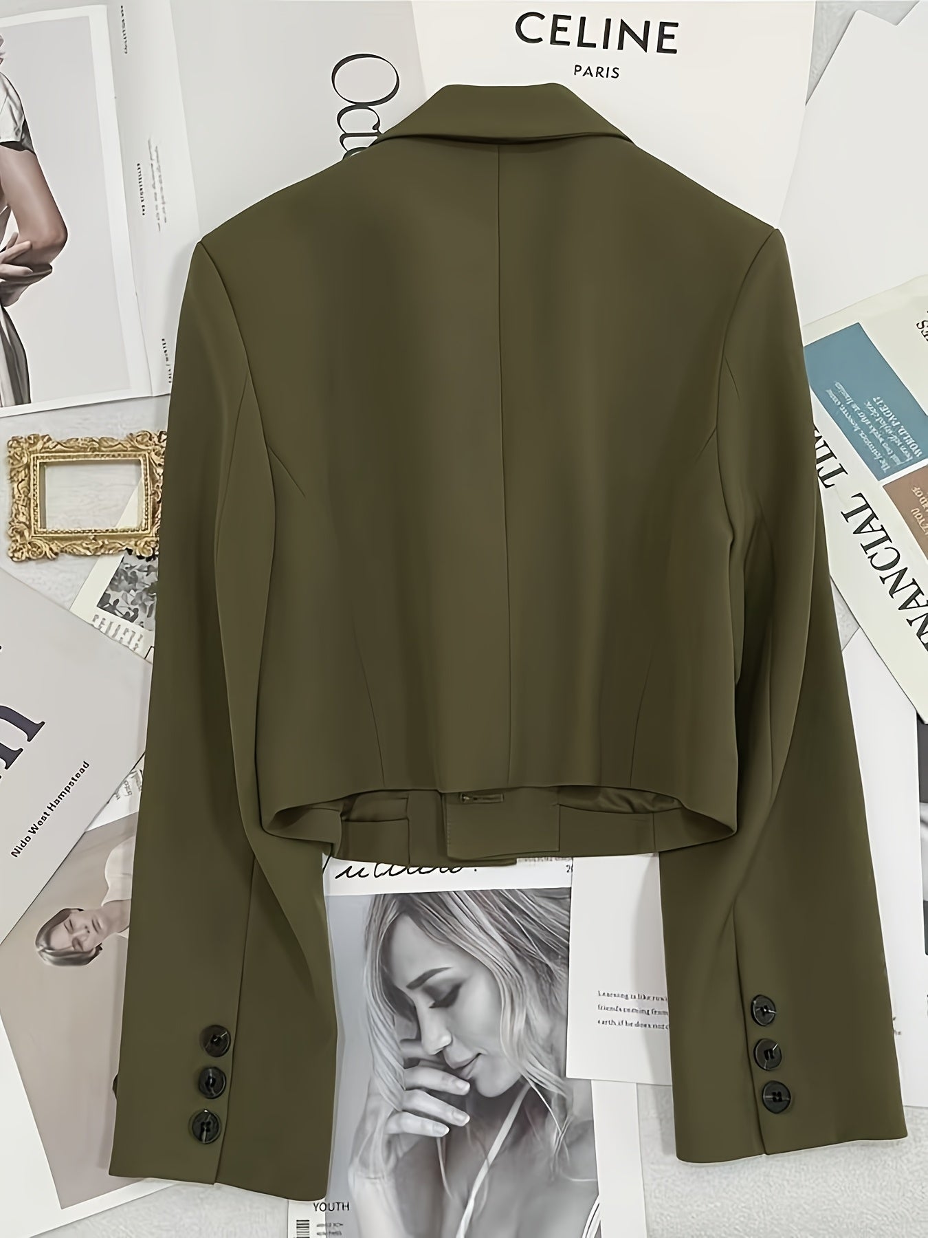 Luxury Short Blazer - Beauhvoir Line