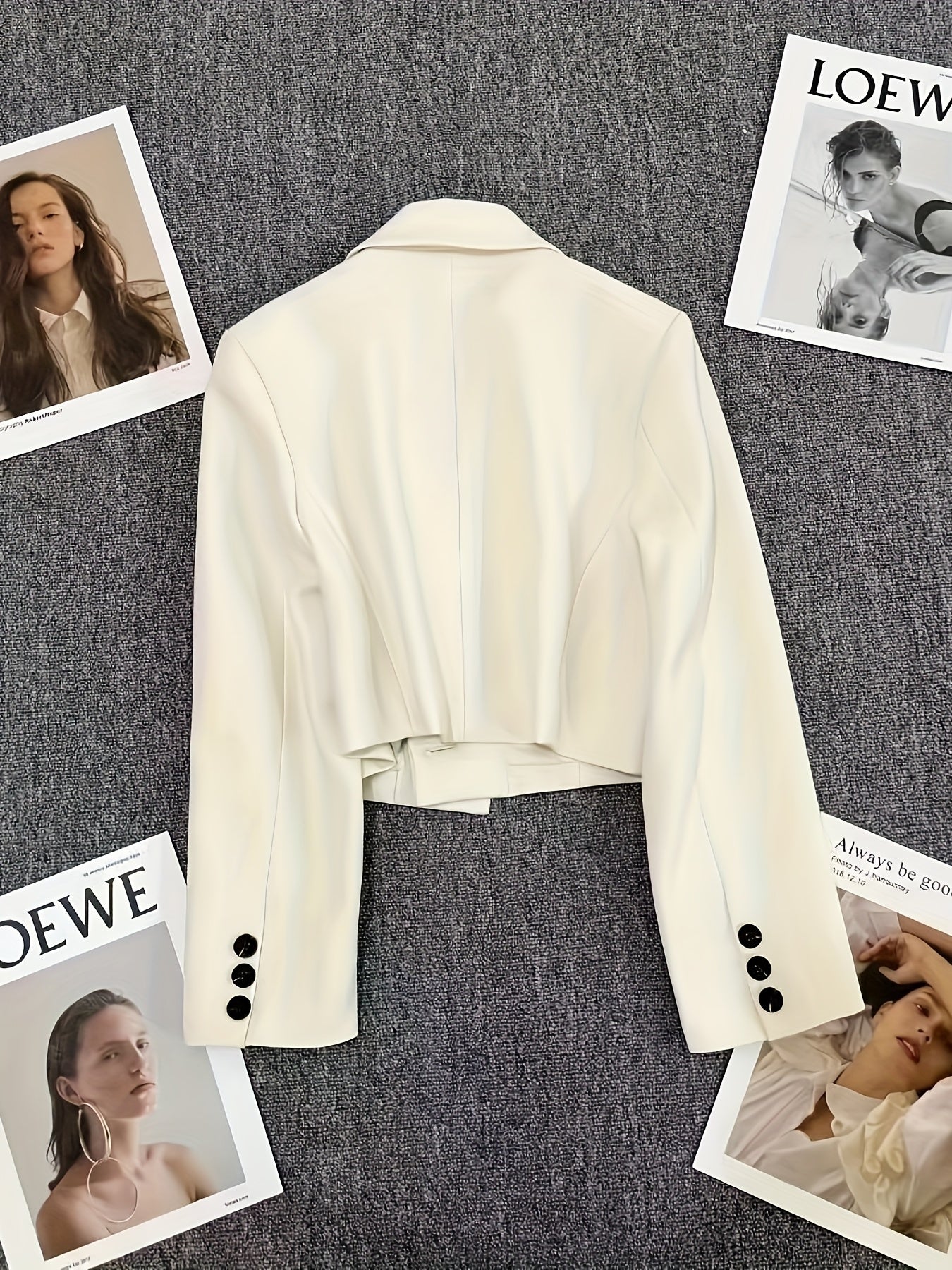 Luxury Short Blazer - Beauhvoir Line