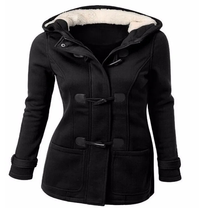 HOODED COAT - ELIZABETH LINE