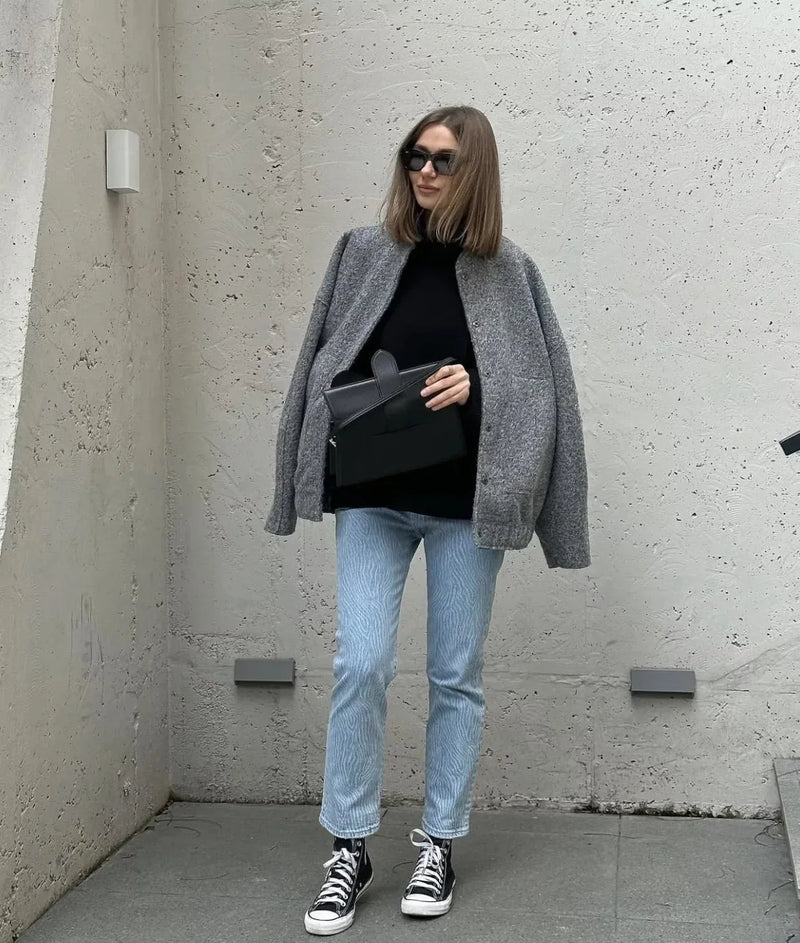 WOOL BOMBER JACKET