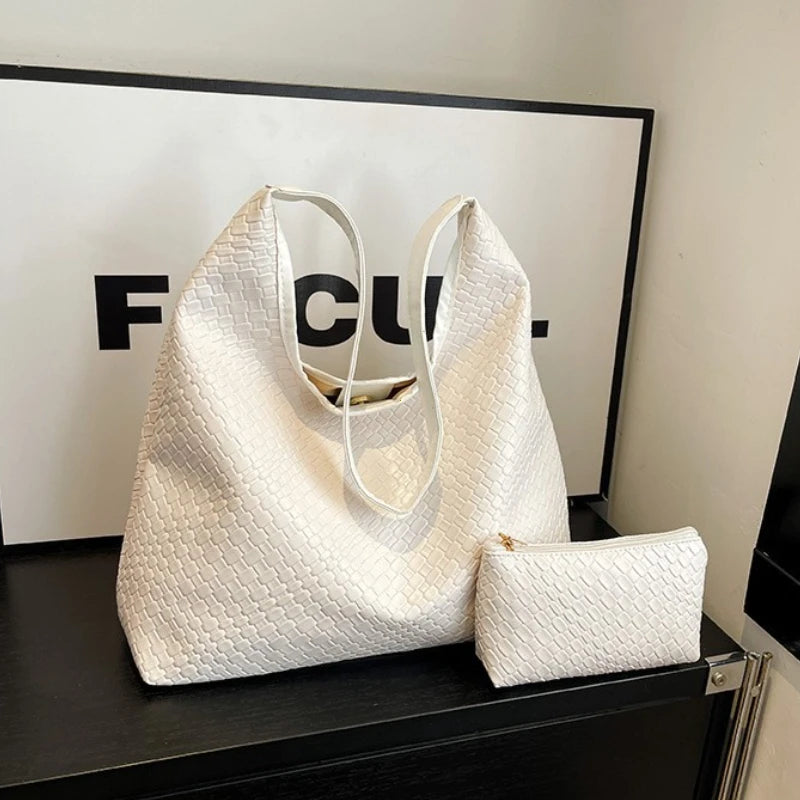 Tragetasche + Handtasche 