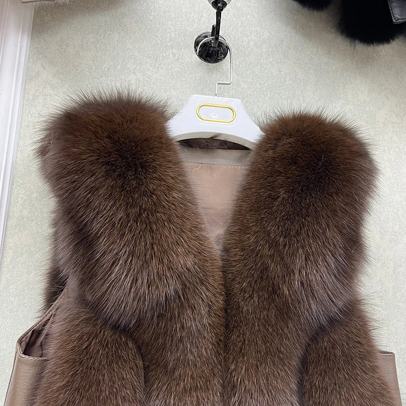 FOX FUR COAT