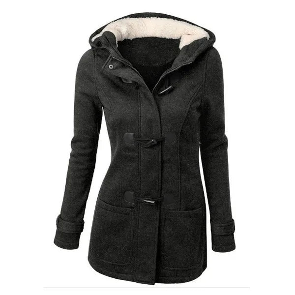 HOODED COAT - ELIZABETH LINE