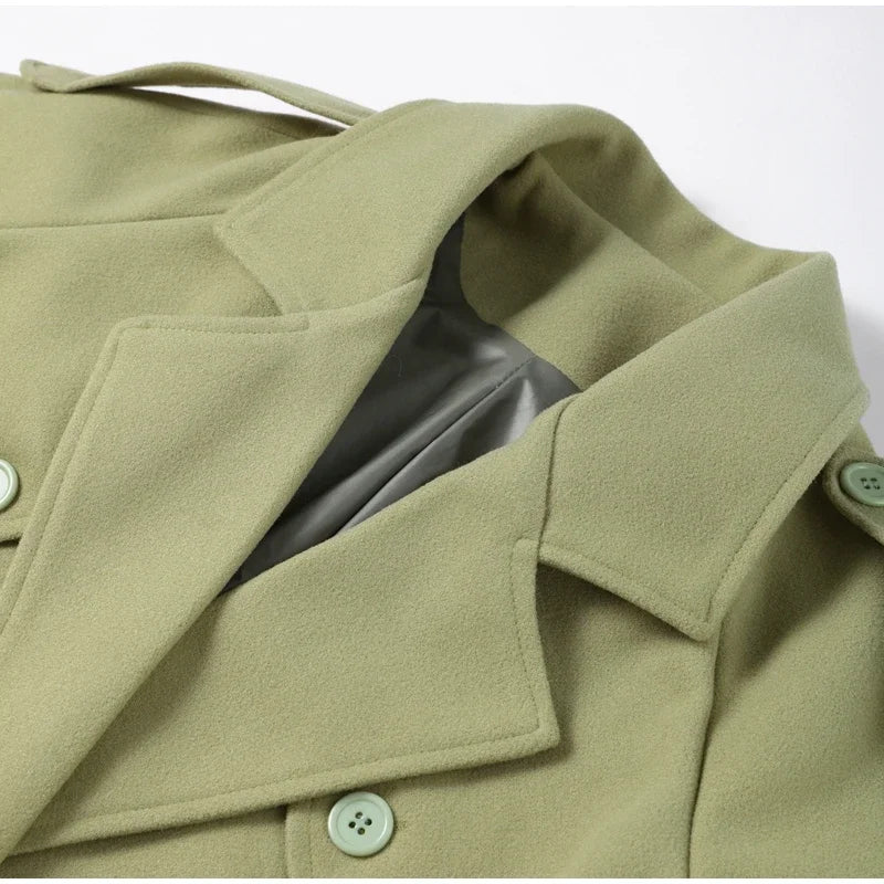 MADELEINE LOOSE WOOL COAT