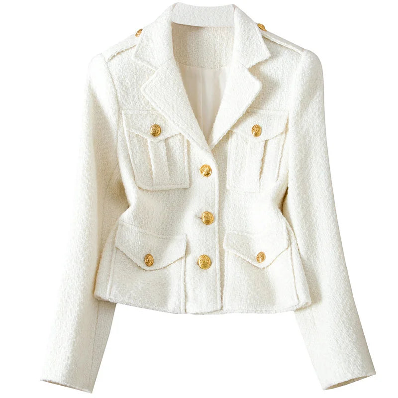 Embroidered Knit Blazer - Beauhvoir Line