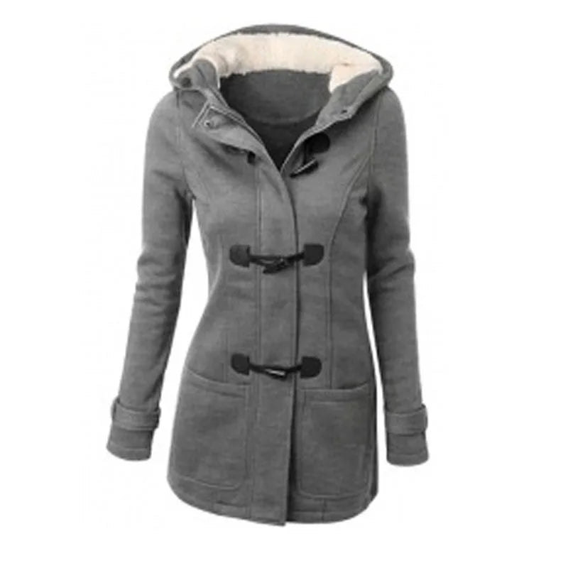 HOODED COAT - ELIZABETH LINE