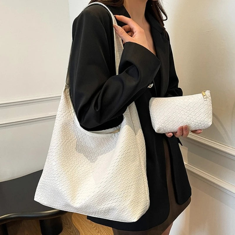 Tragetasche + Handtasche 