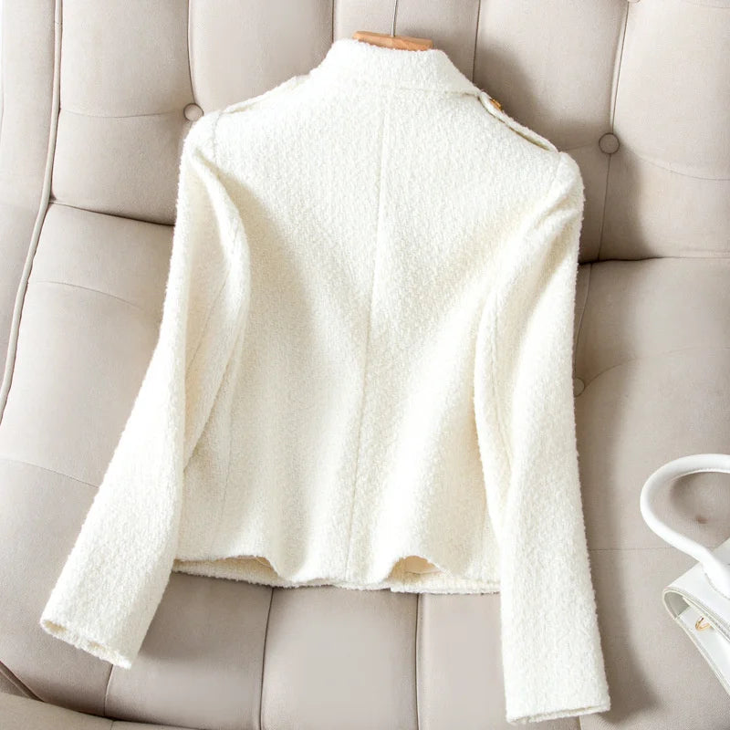 Embroidered Knit Blazer - Beauhvoir Line