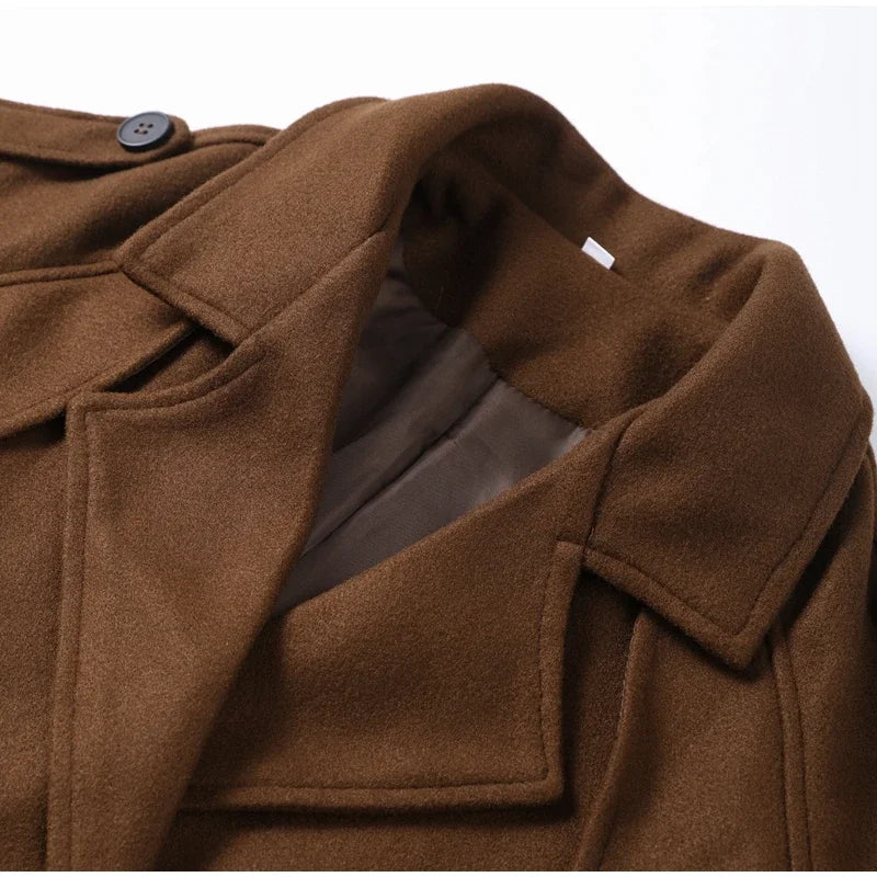 MADELEINE LOOSE WOOL COAT