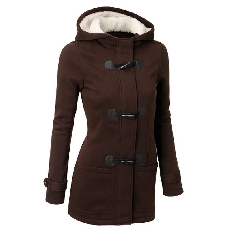 HOODED COAT - ELIZABETH LINE