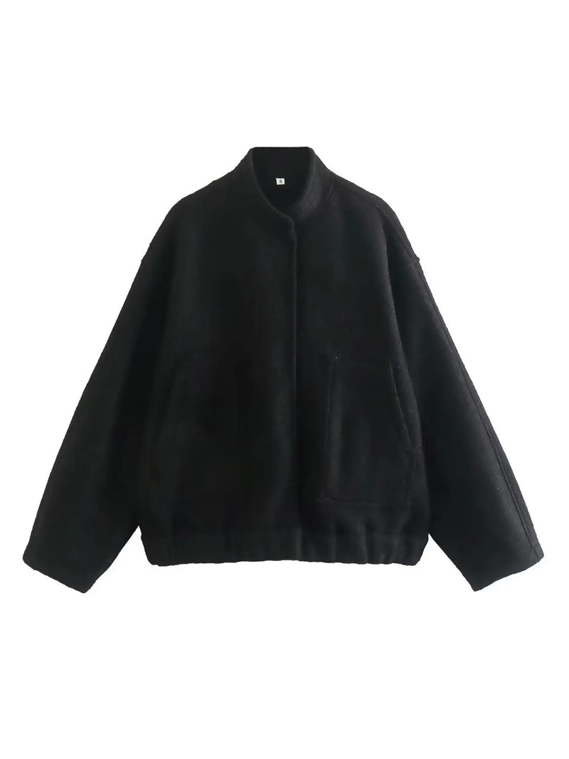 WOOL BOMBER JACKET