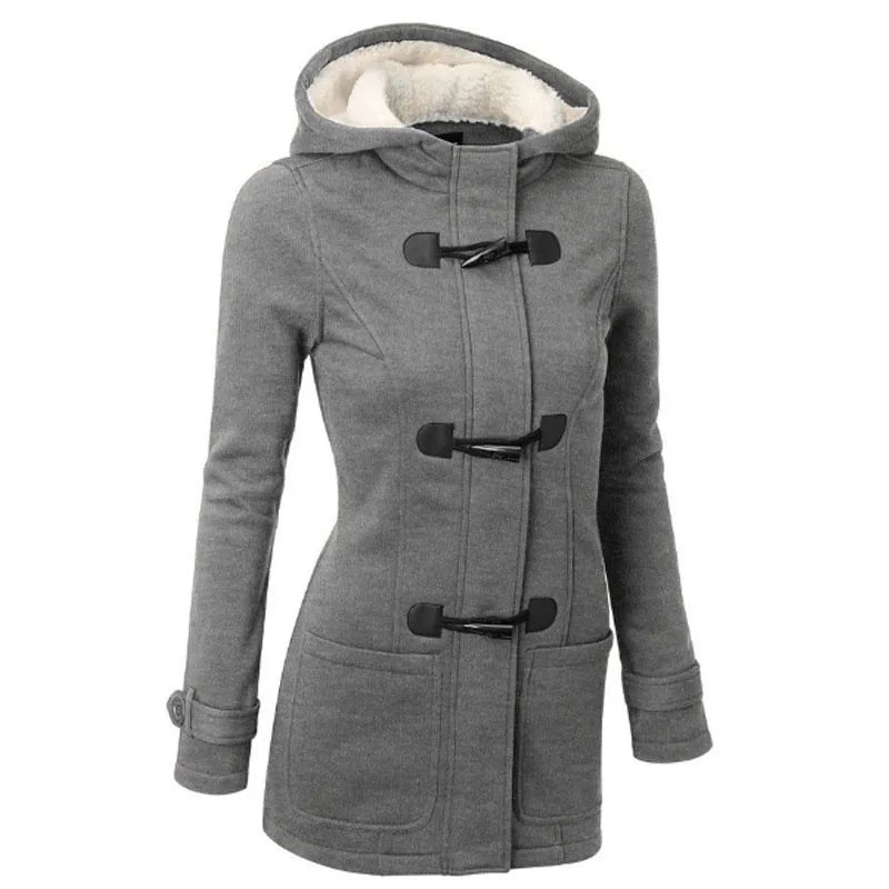 HOODED COAT - ELIZABETH LINE