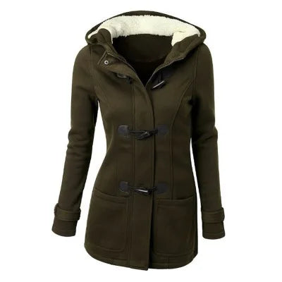 HOODED COAT - ELIZABETH LINE