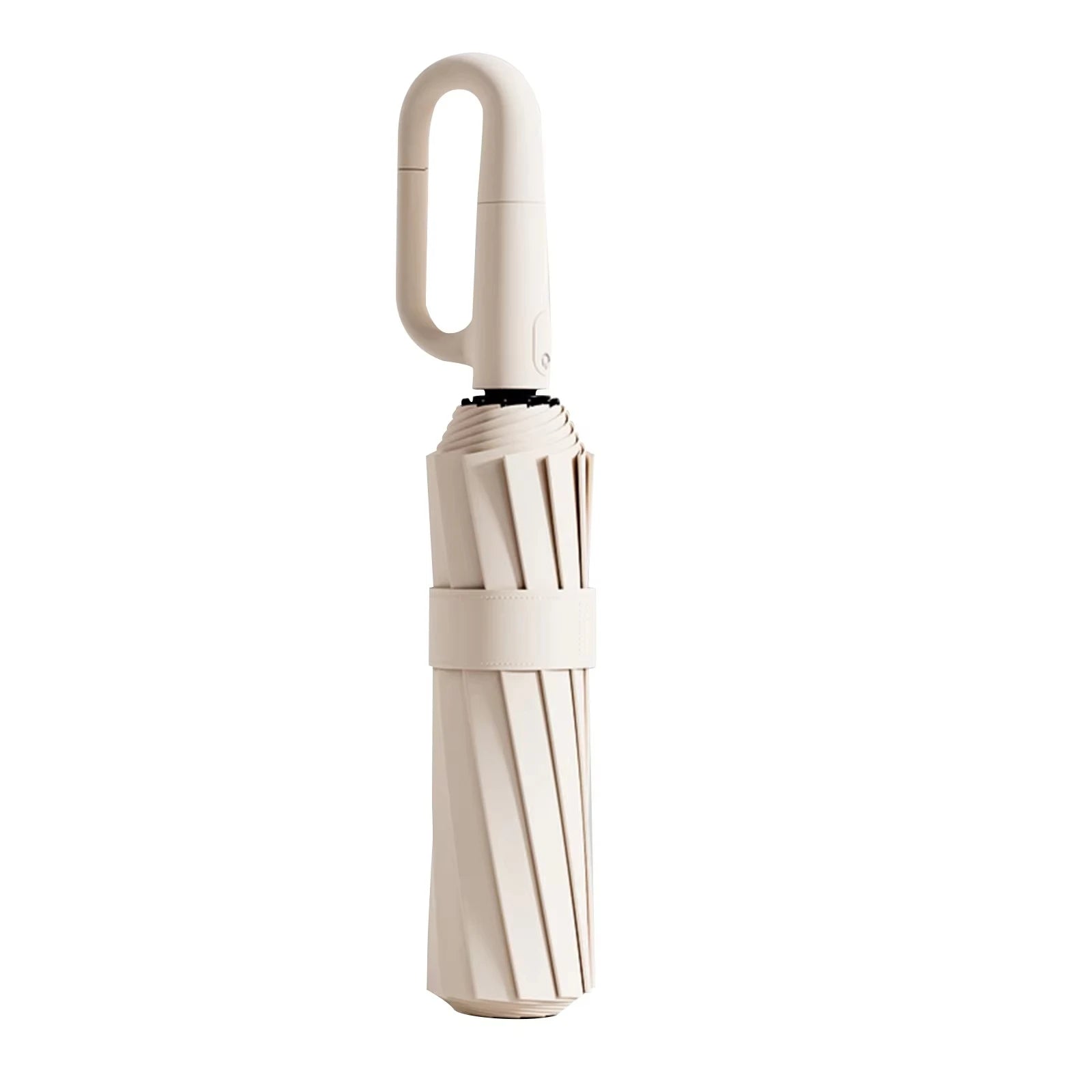 Fully Automatic Folding Umbrella - Windproof with Loop Buckle