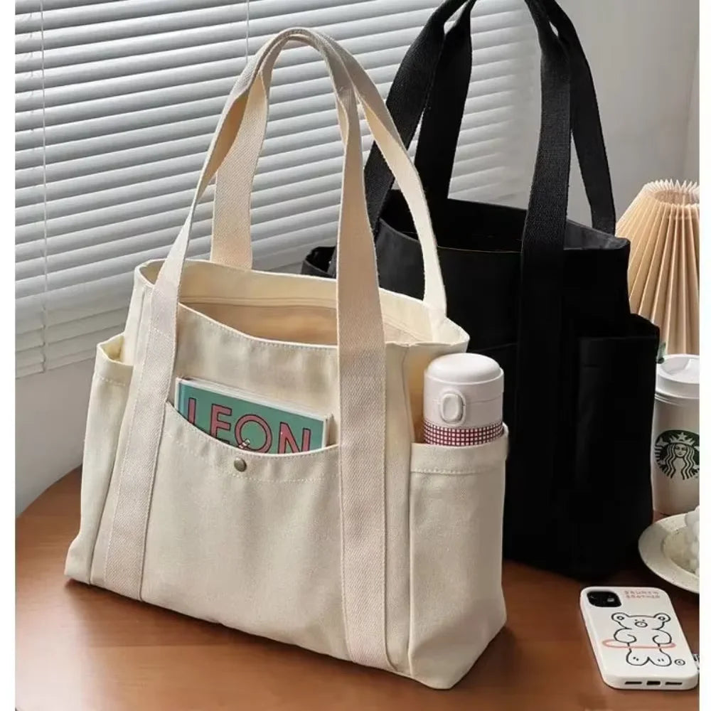 Bolsa Tote - Com bolsos externos