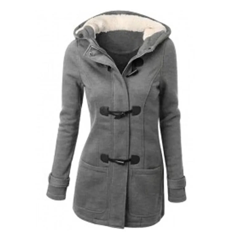 HOODED COAT - ELIZABETH LINE