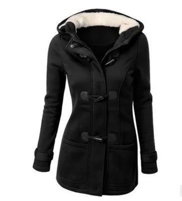 HOODED COAT - ELIZABETH LINE