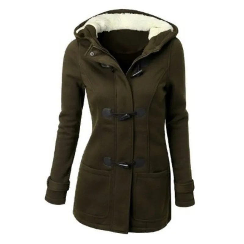 HOODED COAT - ELIZABETH LINE