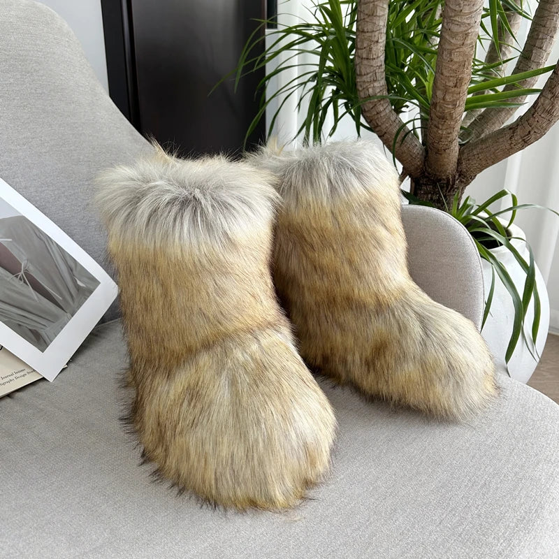 Fur boot - Beauhvoir Line