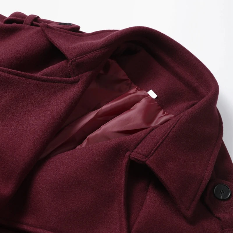 MADELEINE LOOSE WOOL COAT