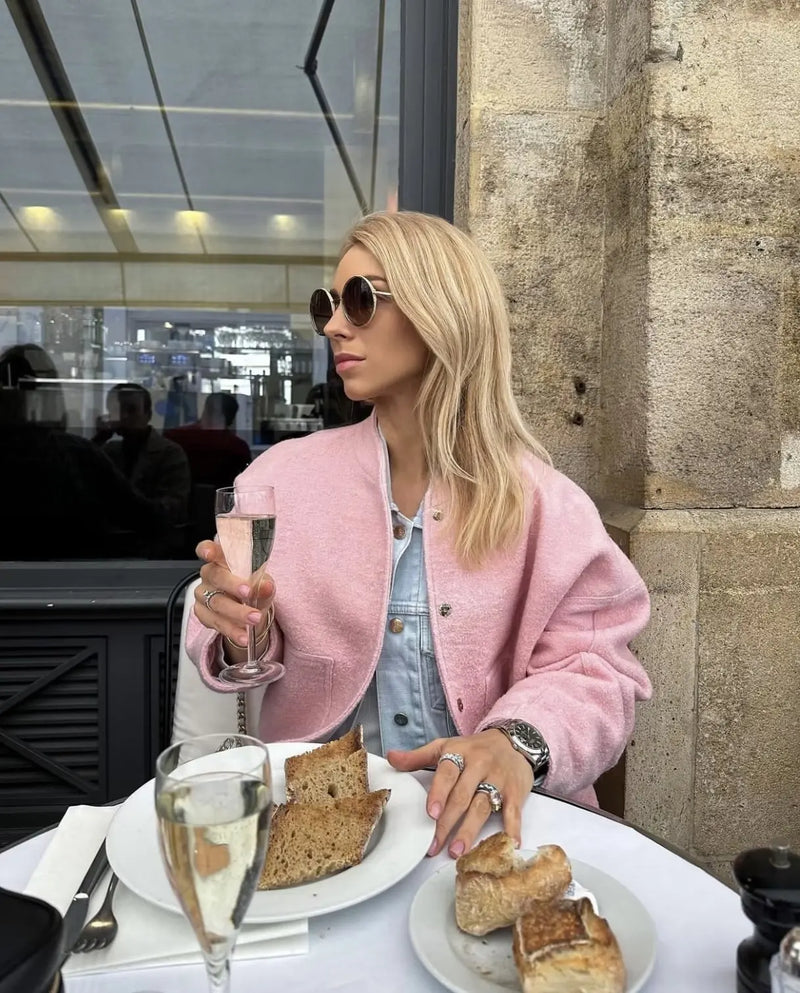 WOOL BOMBER JACKET