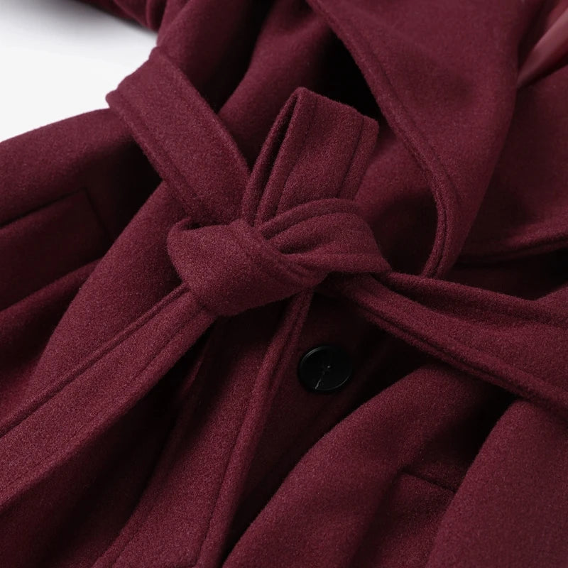 MADELEINE LOOSE WOOL COAT