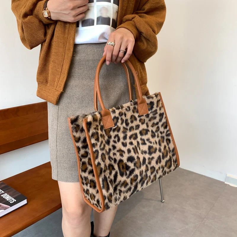Bolsa Tote - Leopard