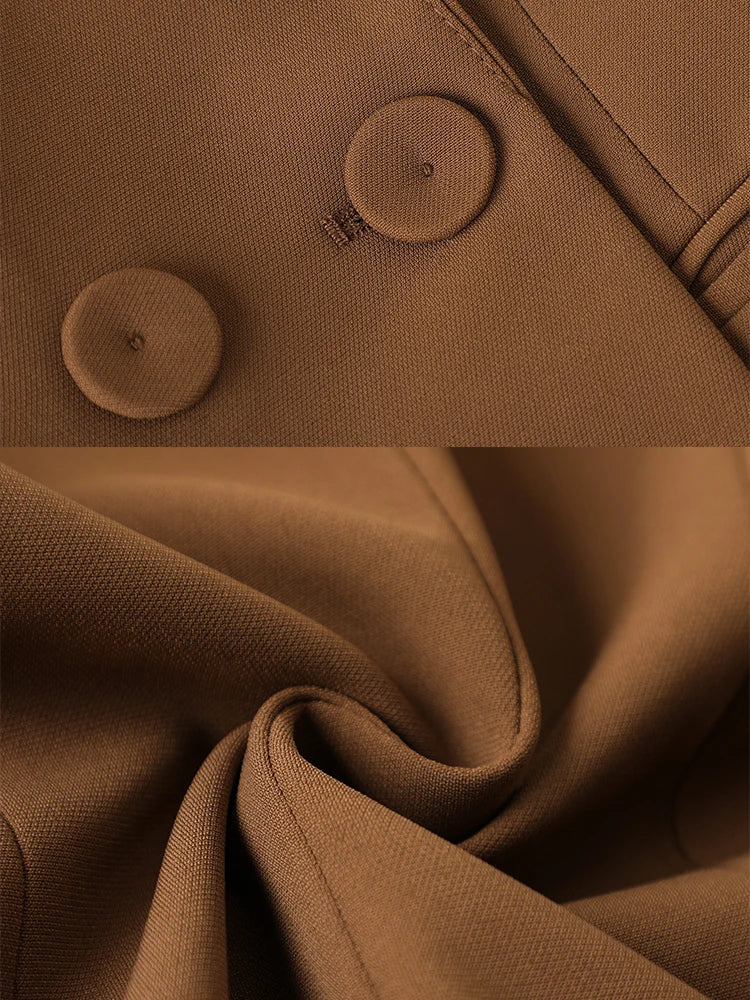 Formal Double-Breasted Blazer - Premium Beauhvoir Line