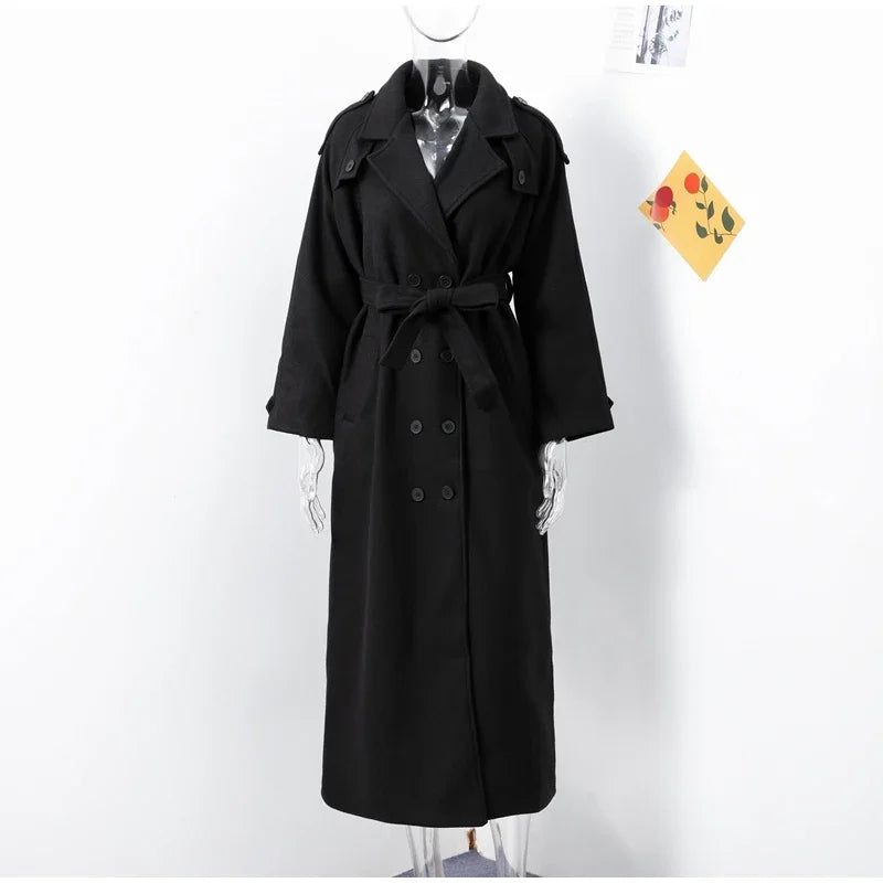 MADELEINE LOOSE WOOL COAT