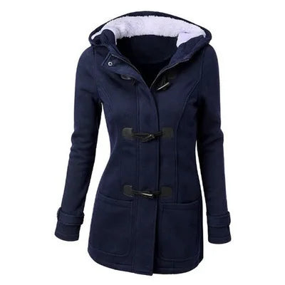 HOODED COAT - ELIZABETH LINE