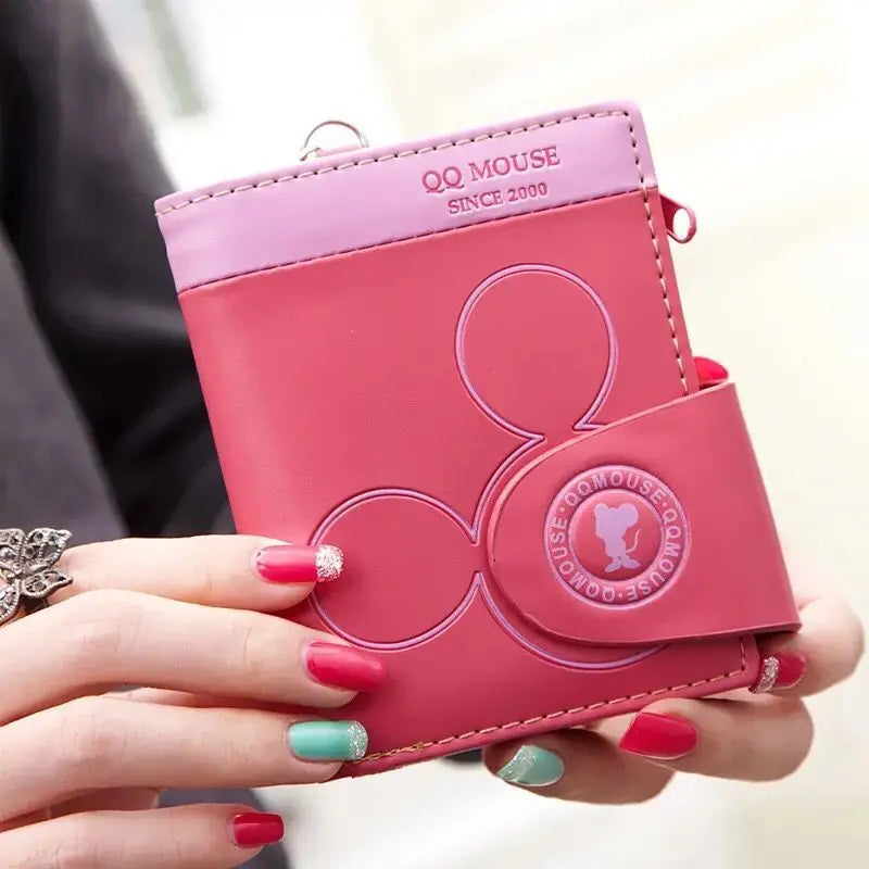 Carteira dupla de alto padrão - Mickey Mouse