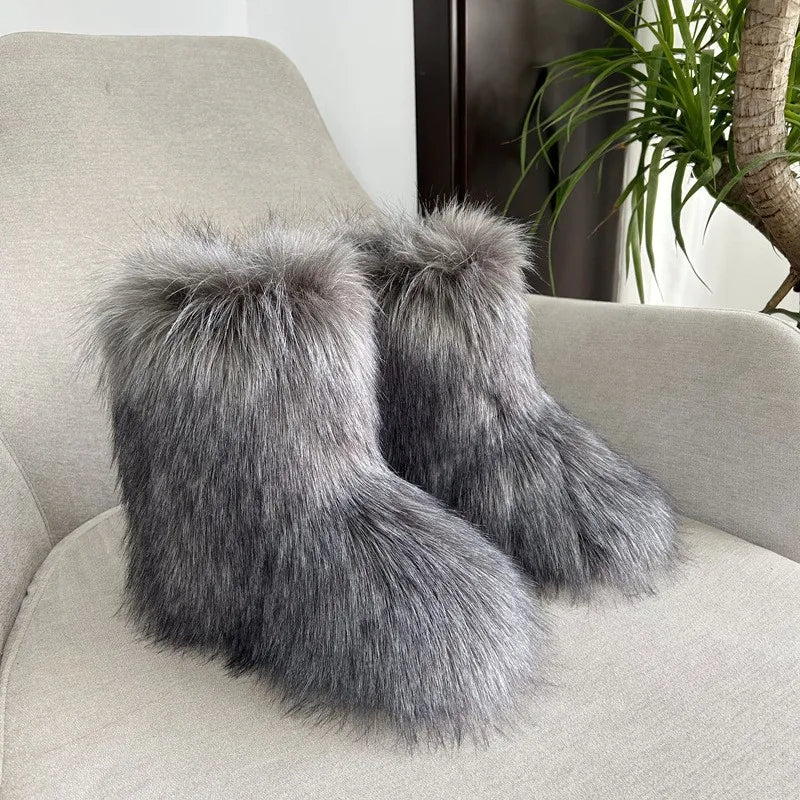 Fur boot - Beauhvoir Line