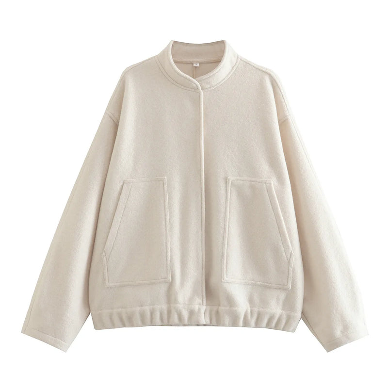 WOOL BOMBER JACKET