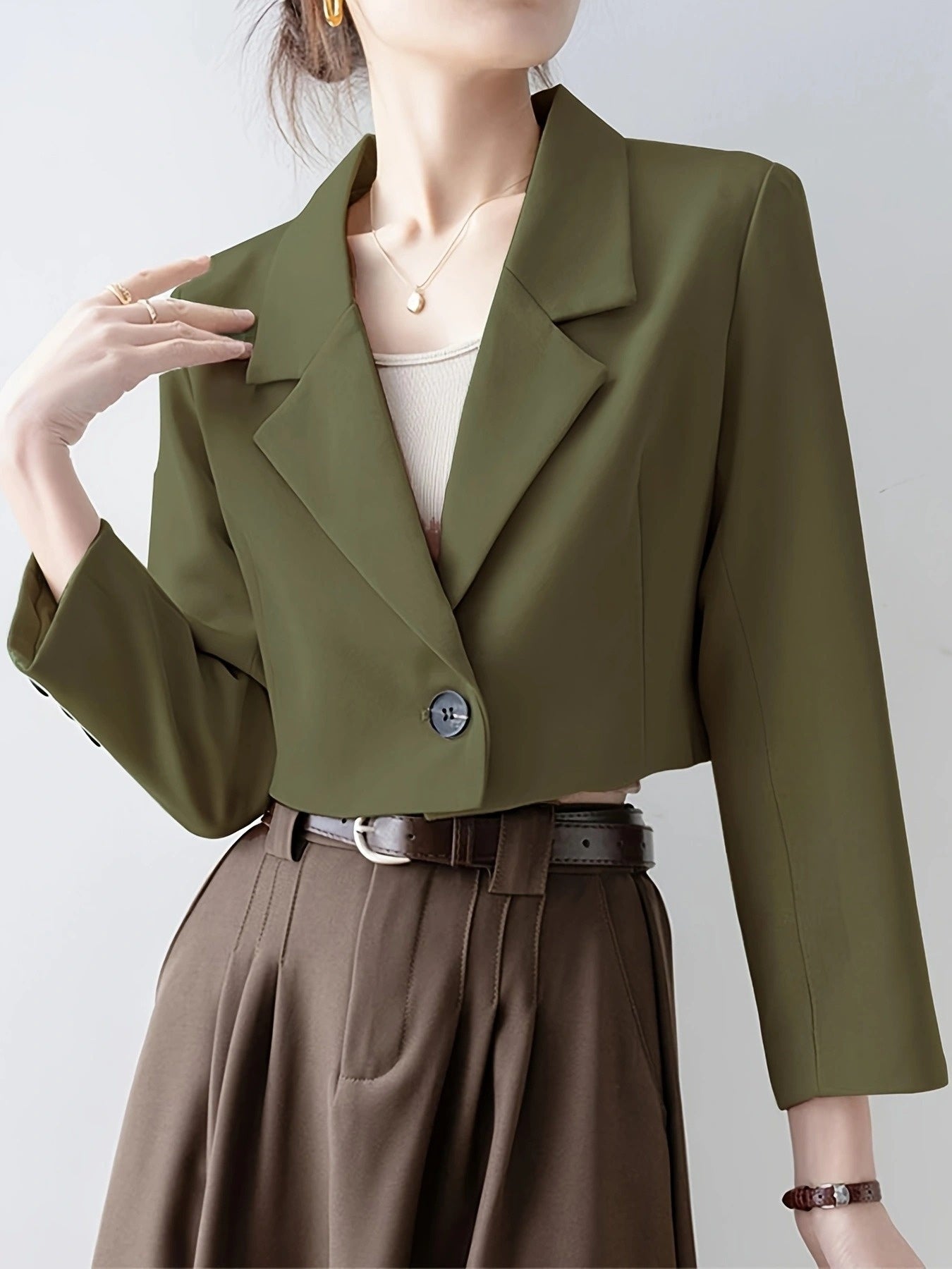 Luxury Short Blazer - Beauhvoir Line