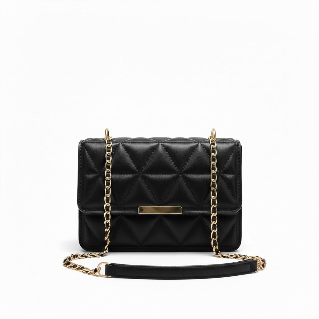 Bolsa de Ombro - Couro Acolchoado